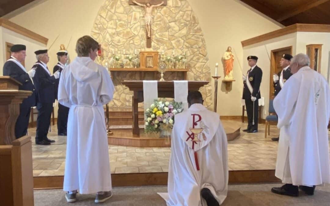 St. Charles celebrates Corpus Christi 2023 with procession, Adoration