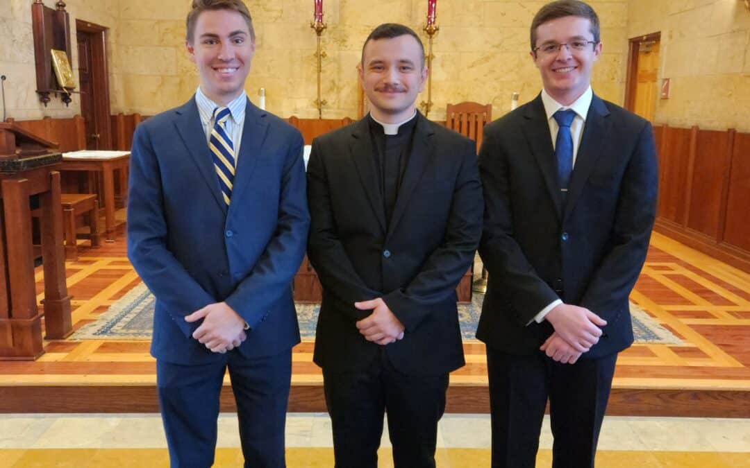 Diocesan seminarians begin new school year