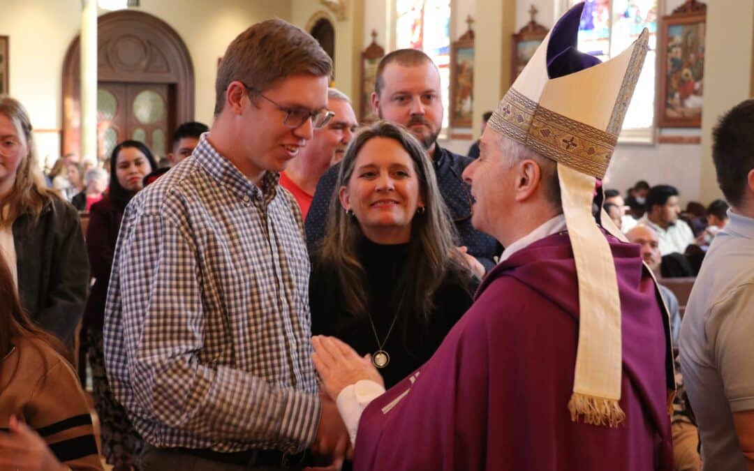 Catechumens and candidates celebrated during final phase before joining Catholic Church