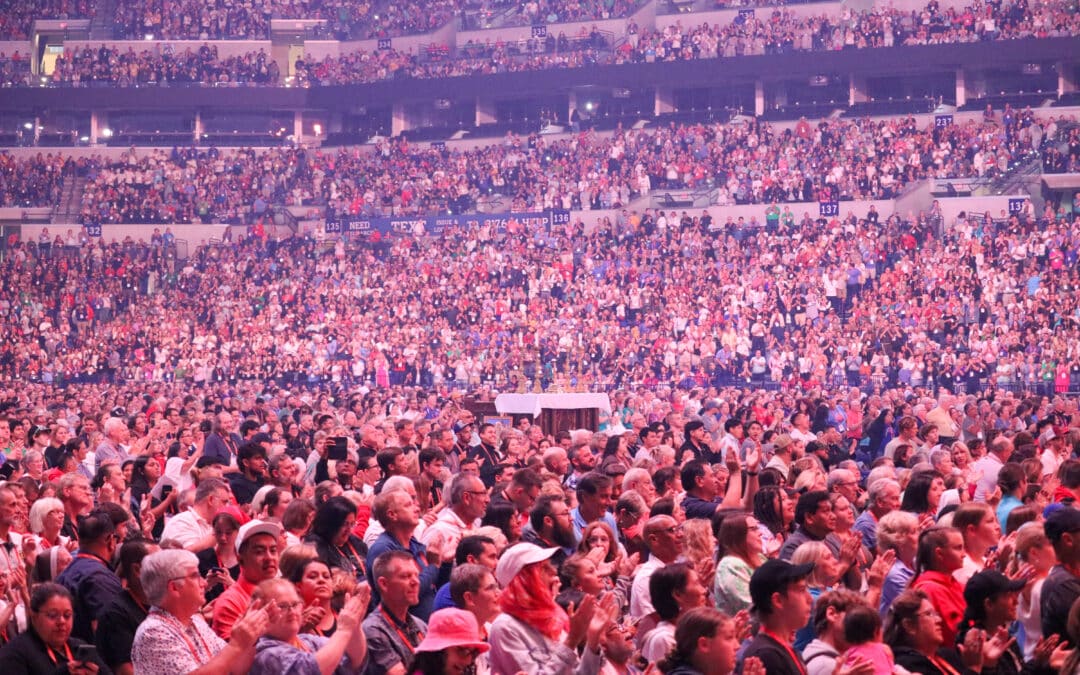 Más de 50,000 personas se inscribieron para el Congreso Eucarístico Nacional