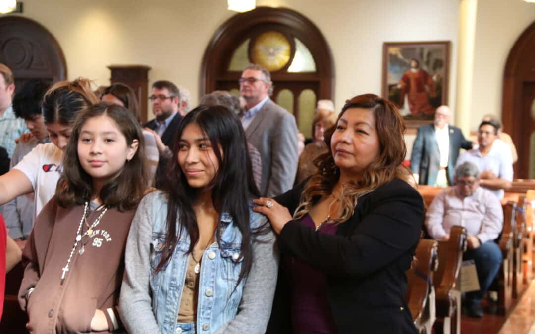Candidates, catechumens, welcomed during next step on their journeys to the Catholic Church