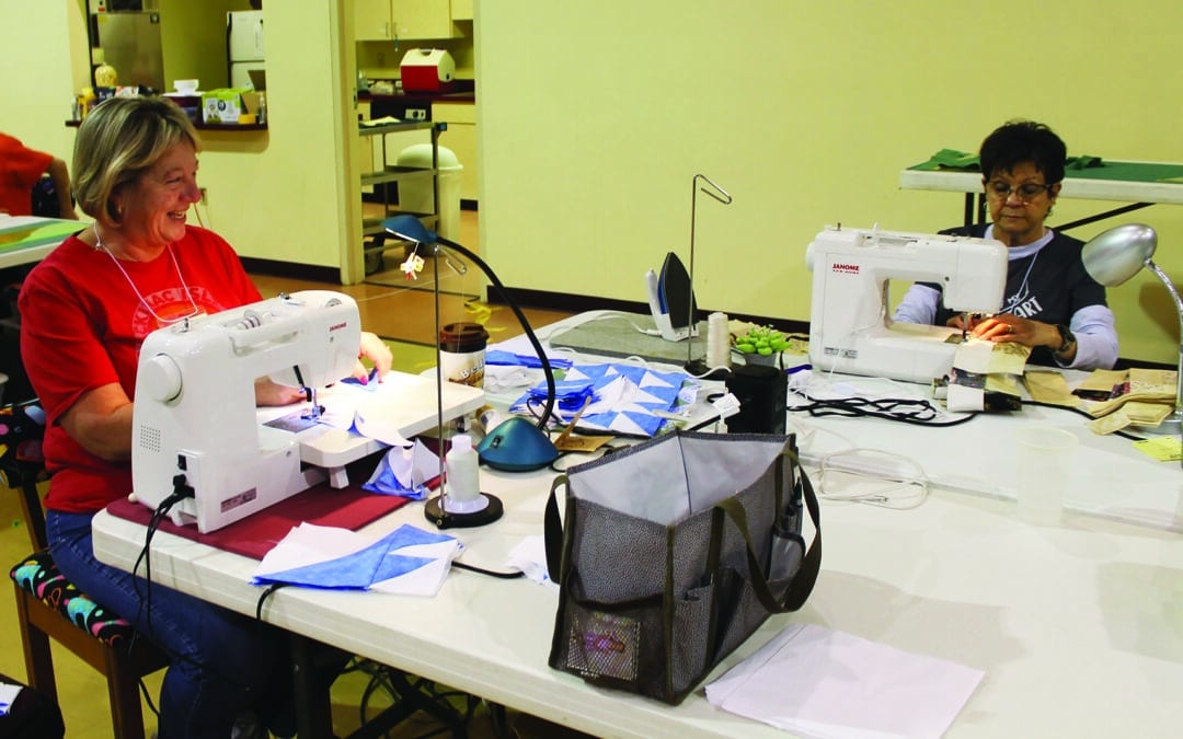 Quilters gather at Mount to support sisters’ mission