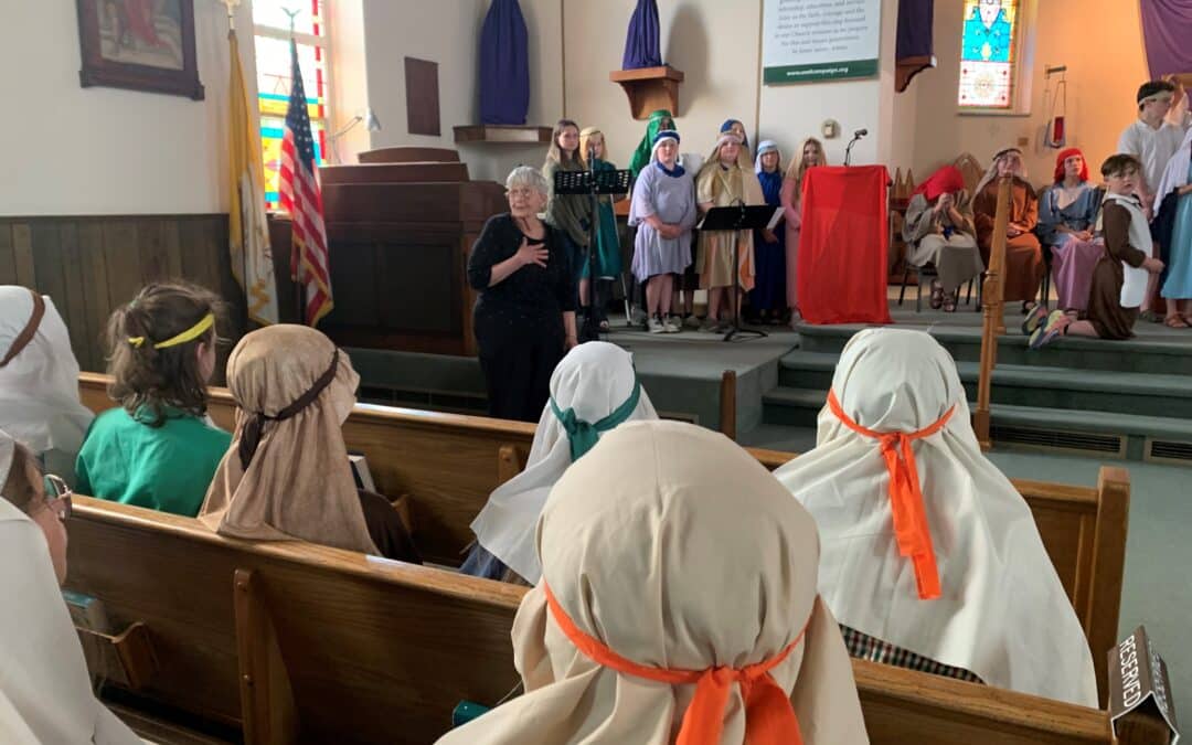 Mary Carrico students present ‘The Trial of Jesus’ prayer service