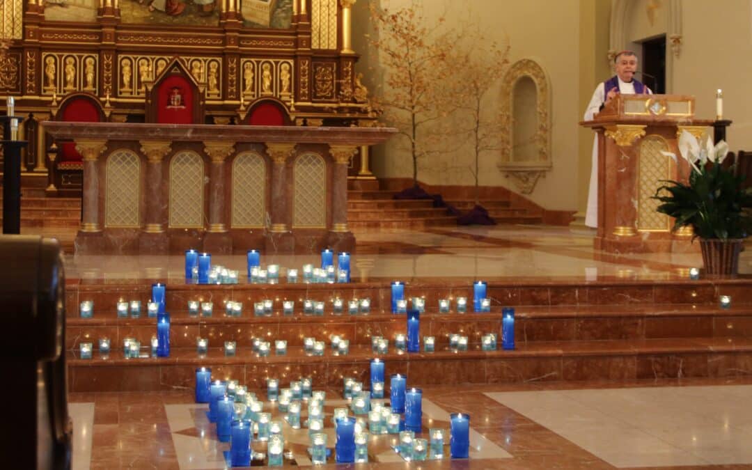 Praying together for protection, healing