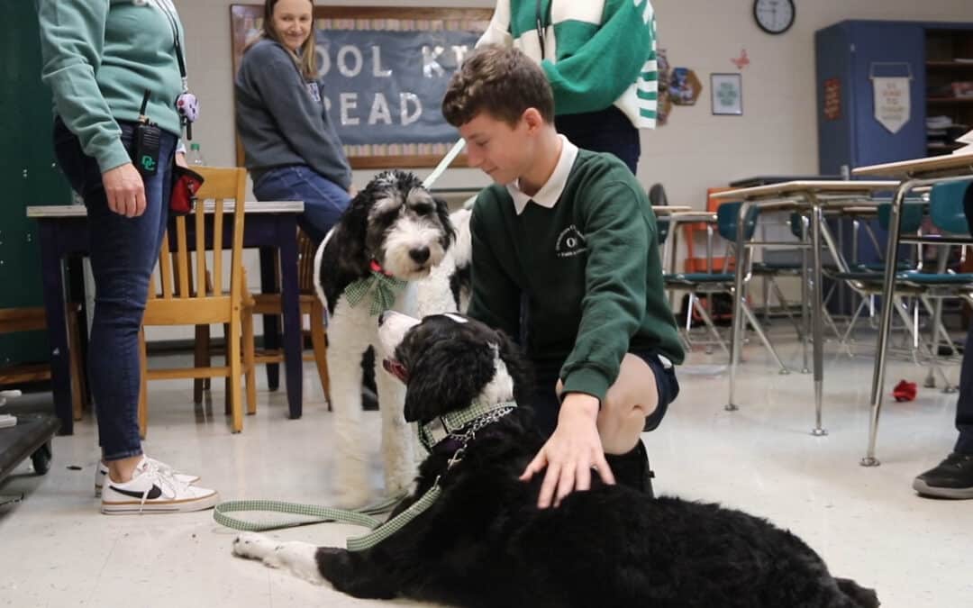 Making a paws-itive impact at Owensboro Catholic Middle School