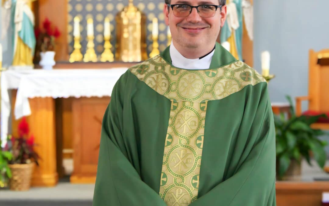 Fr. Daniel Dillard looks ahead with hope and purpose at St. Martin
