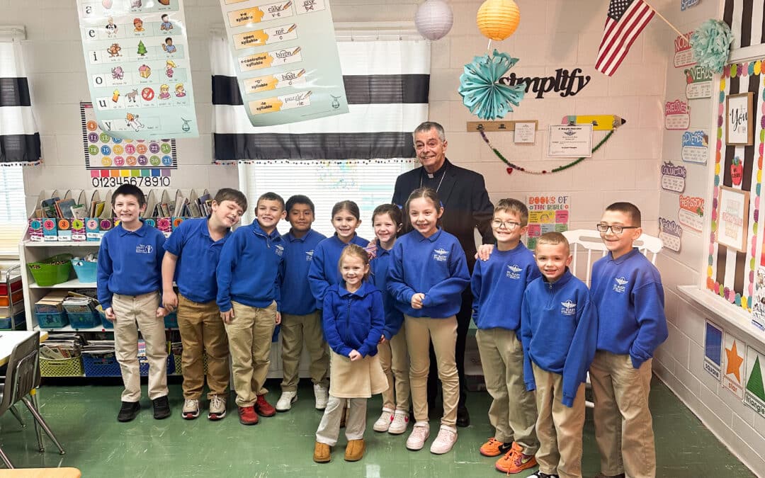 Snow postpones Catholic Schools Week activities, but school spirit remains