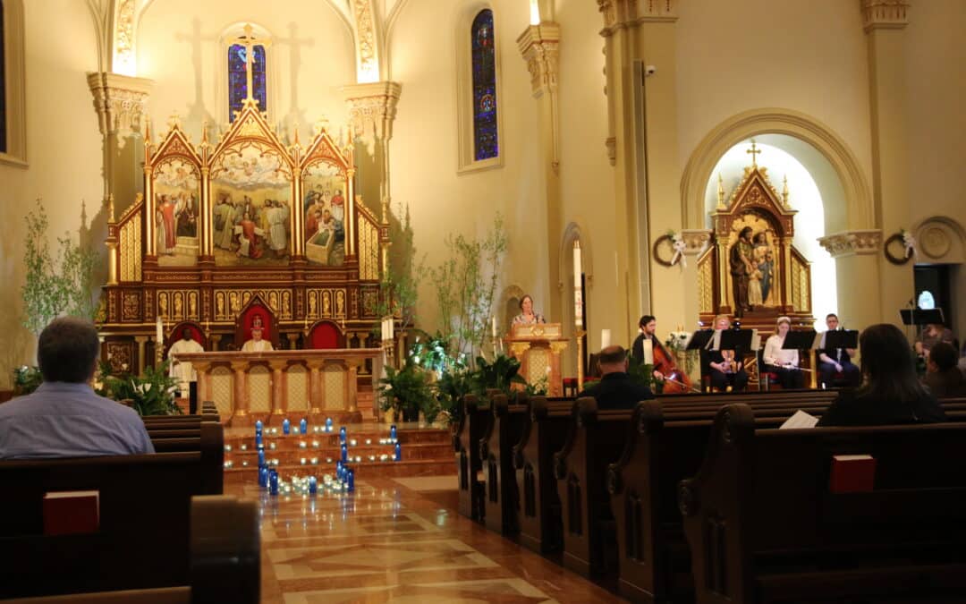Space for peace and healing: Diocese hosts Taizé prayer service