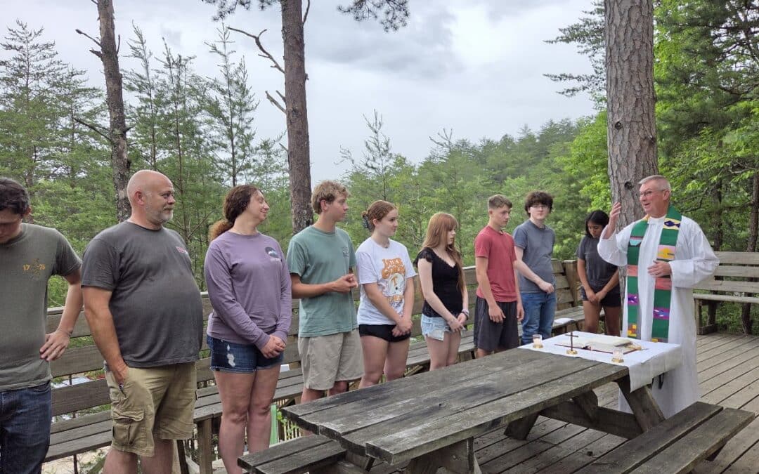 St. Thomas More’s 2026 youth trip to Cherokee, Ocoee River, helps all encounter God in nature